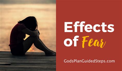 Effects Of Fear On The Body And Life Gods Plan Guided Steps