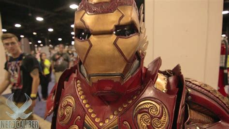 Leather Made Asgardian Iron Man Cosplay Youtube