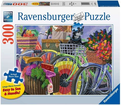 Ravensburger Bicycle Group 300 Large Piece Format Puzzle