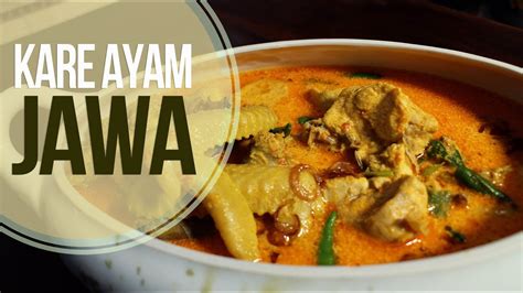 Cita rasa ayam panggang bikin susah untuk berhenti makan. Resep Masak Kari Ayam Jawa - YouTube