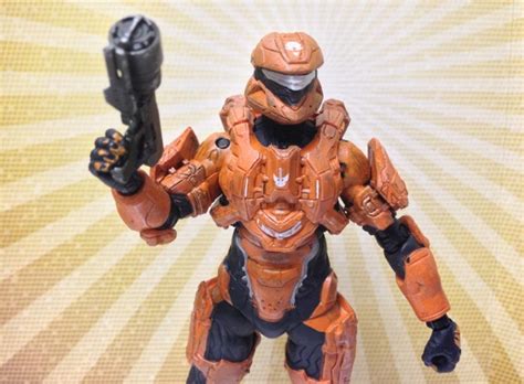 Halo 4 Series 2 Review Rust Spartan Scout Figure Mcfarlane Toys