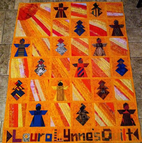 African Queens Quilt For Laura Lynne For Her Birthday In September
