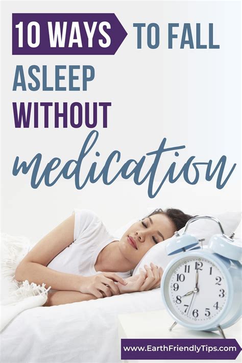 Natural Ways To Fall Asleep Without Medication Earth Friendly Tips