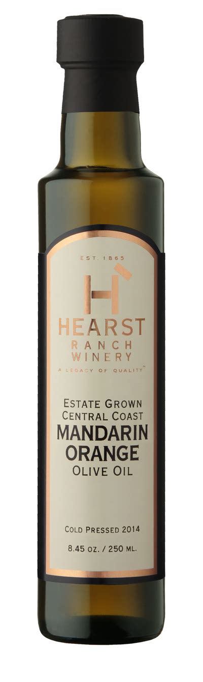 Hearst Ranch Winery Products Estate Olive Oil Mandarin Orange