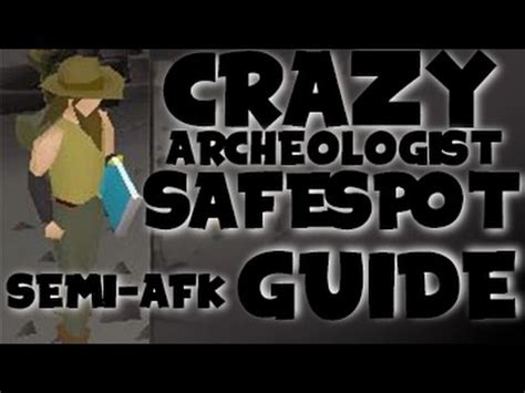 Guide to killing the crazy archaeologist. BEST Oldschool Runescape Crazy Archaeologist Guide - YouTube
