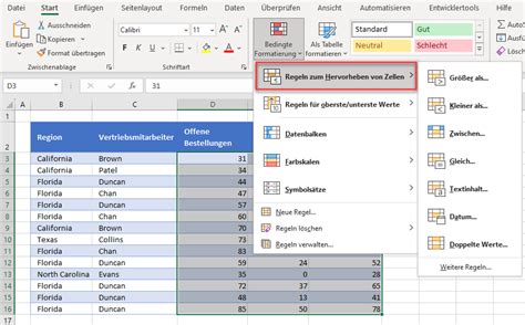 Bedingte Formatierung Nach Zellenwert Bzw Text Excel Gs Automate Excel