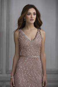  Papell Platinum Bridesmaid Dress Style 40135 Bella Bridesmaids