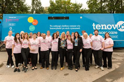 Walk The Walk Tenovus Cancer Care New Mobile Cancer Support Unit