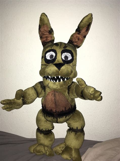 A Plushtrap Plush I Commissioned A Month Ago Arrived And I Love Him R
