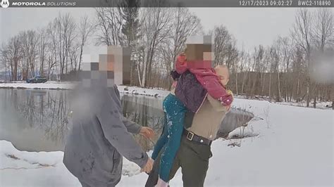 vermont state trooper plunges into freezing waters to save 8 year old video newsdeal