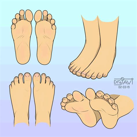Feet Reference By Drjavi On Deviantart