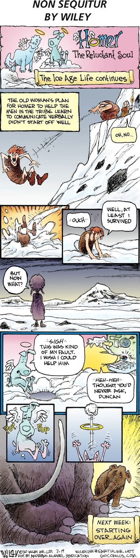 Non Sequitur By Wiley Miller For July Gocomics Com Fun