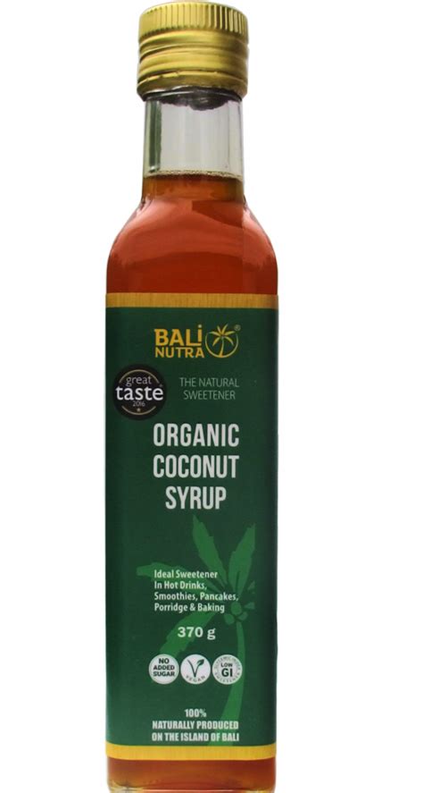 Bulk Organic Coconut Nectar Syrup Ekowarehouse