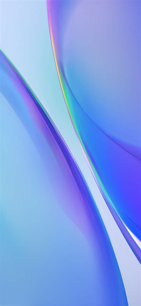 Android 10 Wallpaper 4k Blue Stock Vivo Nex Gradients