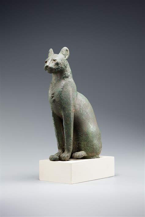 Cat With Image Of Bastet On Breast Late Periodptolemaic Period The