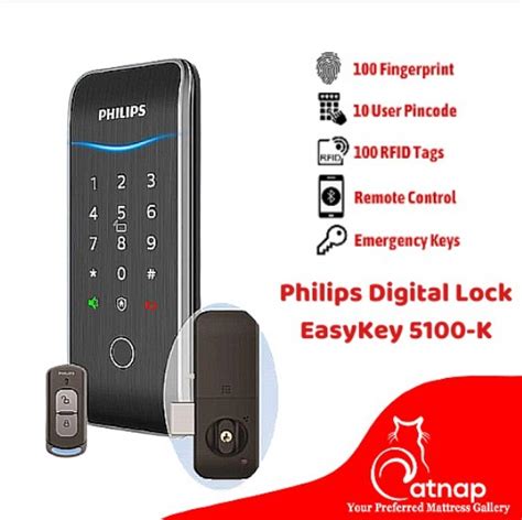 Philips Digital Lock Easykey 5100 K Furniture And Home Living Security