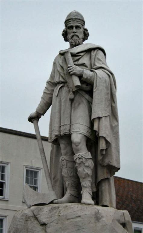 Statue Of King Alfred Wantage Oxfordshire