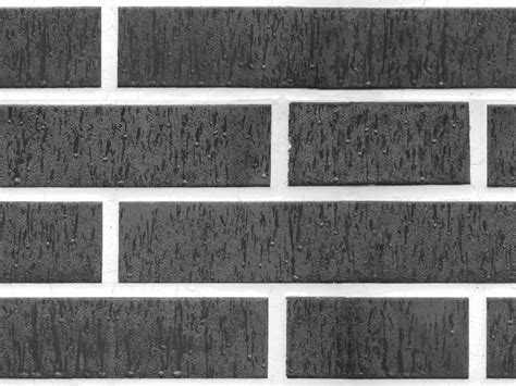 Seamless Grey Brick Texture With Raindrops Brick And Wall Textures