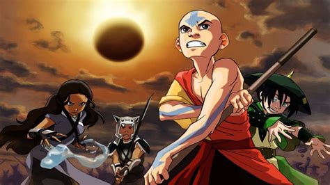 Wallpaper Anime Comics Avatar The Last Airbender Mythology Toph Beifong Aang Katara
