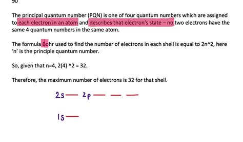Solved What Is The Maximum Number Of Electrons That Can Occupy The N