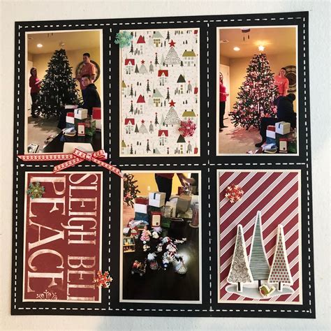 Christmas 2016 Christmas Scrapbook Layouts Christmas Scrapbook Pages