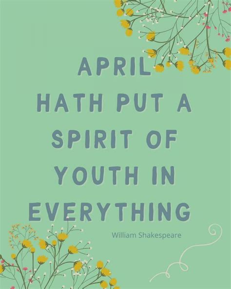 250 Best April Quotes To Put A Spring In Your Step Quotecc