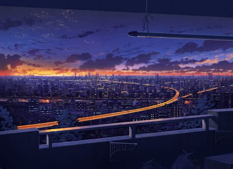 City Digital Wallpaper Anime City Japan Road Hd Wallpaper