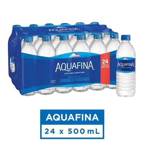 Aquafina Purified Water 12 Oz Bottled Water Count
