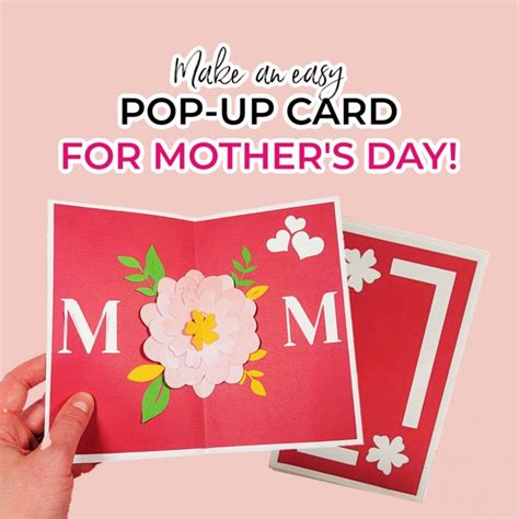 Easy Pop Up Flower Card Tutorial And Video A Mothers Day Pop Up Card