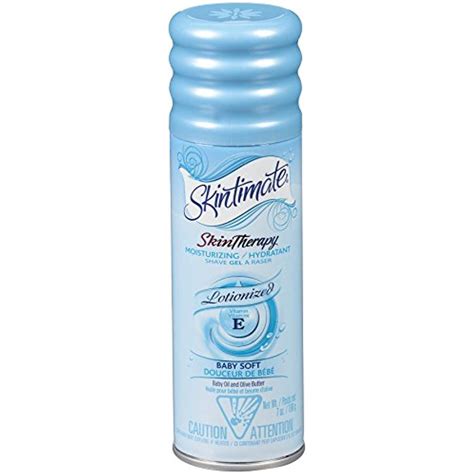 Skintimate Skin Therapy Moisturizing Shave Gel For Women Baby Soft With
