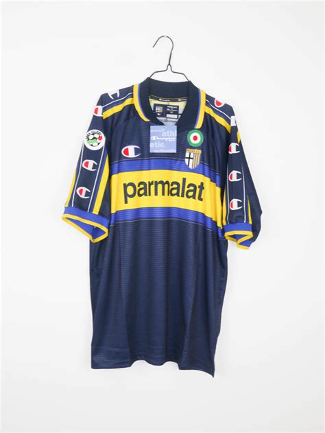 Original 1999-00 AC Parma away jersey *BNWT* (#1 BUFFON) - XL | RB