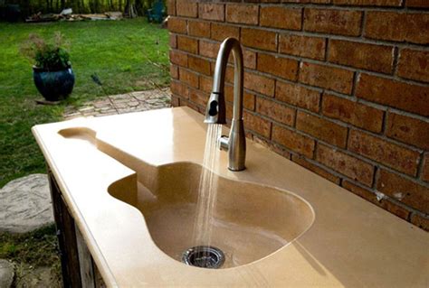 I changed it up with a few new and old accessories. Best Outdoor Kitchen Sink Drain Idea — Randolph Indoor and ...