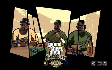 Video Games Gta Anniversary Grand Theft Auto Game Poster Gta San