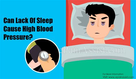Can Lack Of Sleep Cause High Blood Pressure
