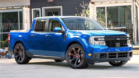 Dumped Lowered Maverick Pickup Preview Renderings Just Wow