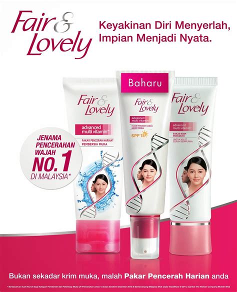 New fair & lovely advanced multivitamin™ targets the same fairness problems as 5 expert fairness treatments fair and lovely is a very old brand which started selling its products before 1980. EVERGREEN LOVE: Impian Suria Fair & Lovely Brings Out ...