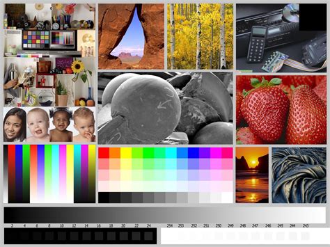 There are a lot of print quality test pages available and most laser printers have their own one built in as well. Joe blog: Canon Color Printer Test Page Pdf