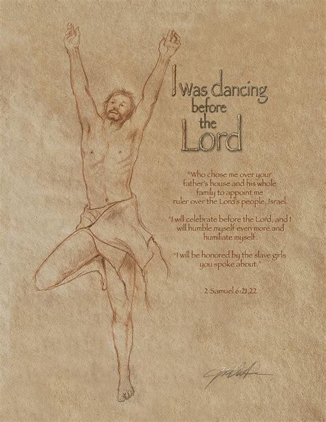 King David Dances Mixed Media By Ron Cantrell Pixels