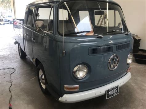 1968 Vw Type 2 Pickup Double Cab Classic Cars For Sale