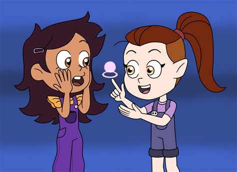 Luz And Amity In The Little Magic Show By Deaf Machbot On Deviantart