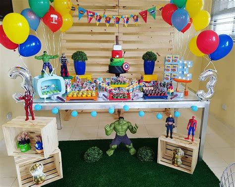 Marvel Birthday Party Avengers Birthday Superhero Birthday Birthday