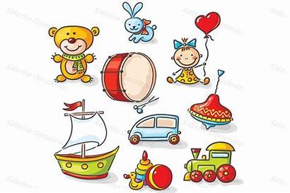 Toys Cartoon Clipart Toy Clip Drawing Colorful