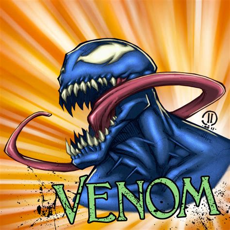 Venomhead Quick Coloring Video By Joeyvazquez On Deviantart