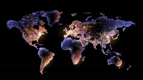 3100 Map Of World At Night Illustrations Royalty Free Vector