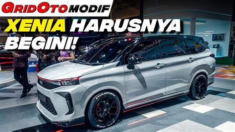 Modifikasi Daihatsu Xenia Bikin Stargazer Minder Pakai Body Kit Dan