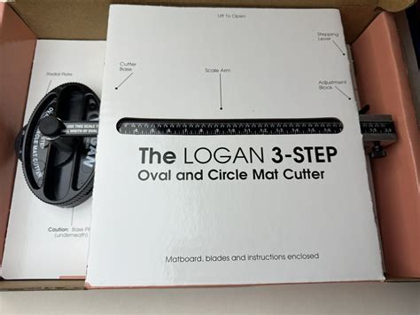 Logan Oval And Circle Mat Cutter Model 201 With Instructions EBay
