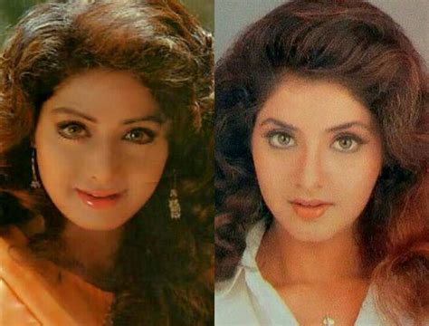 After The Death Of Divya Bharati There Was A Strange Incident With Sridevi On The Film Set