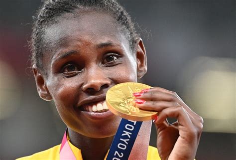 Peruth Chemutai Becomes Ugandas First Female Olympic Gold Winner