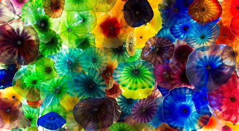 Chihuly Glass Chihuly Glass Art Wallpaper Abstract Metal Wall Art