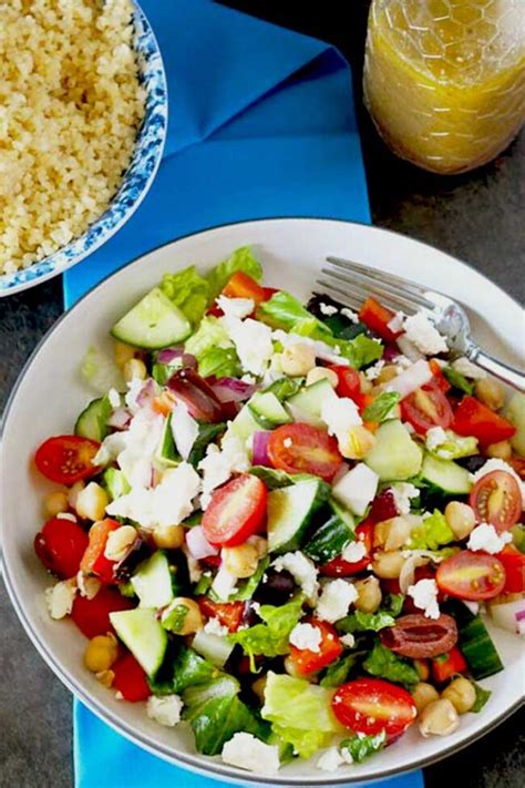 Chopped Greek Salad Recipe Lemon Blossoms